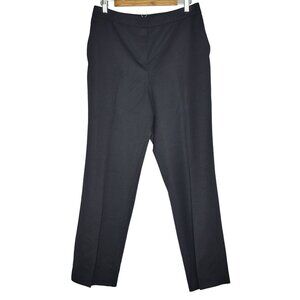 Pendleton Womens Black Wool Dress Pants Academia Business Office Old Money 10